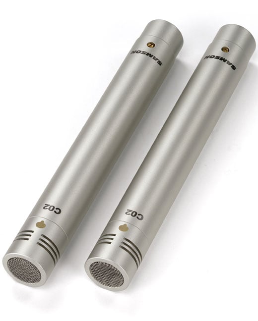 Samson C02 Pencil Condenser Mics (Pair)