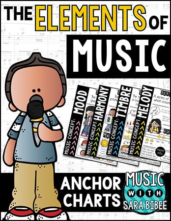 The Elements of Music Anchor Charts