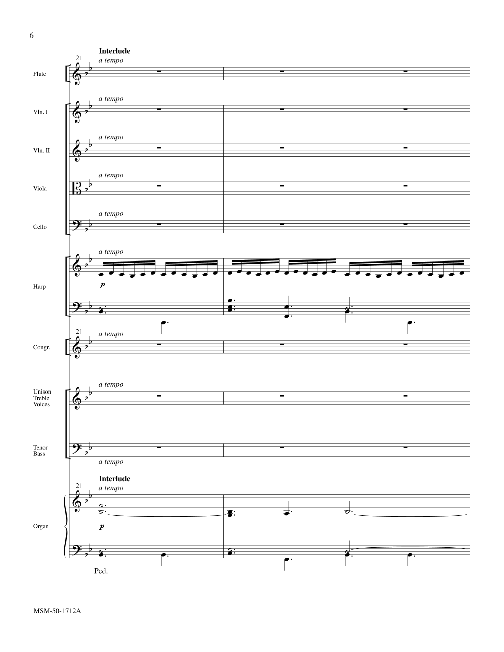 SILENT NIGHT FULL SCORE