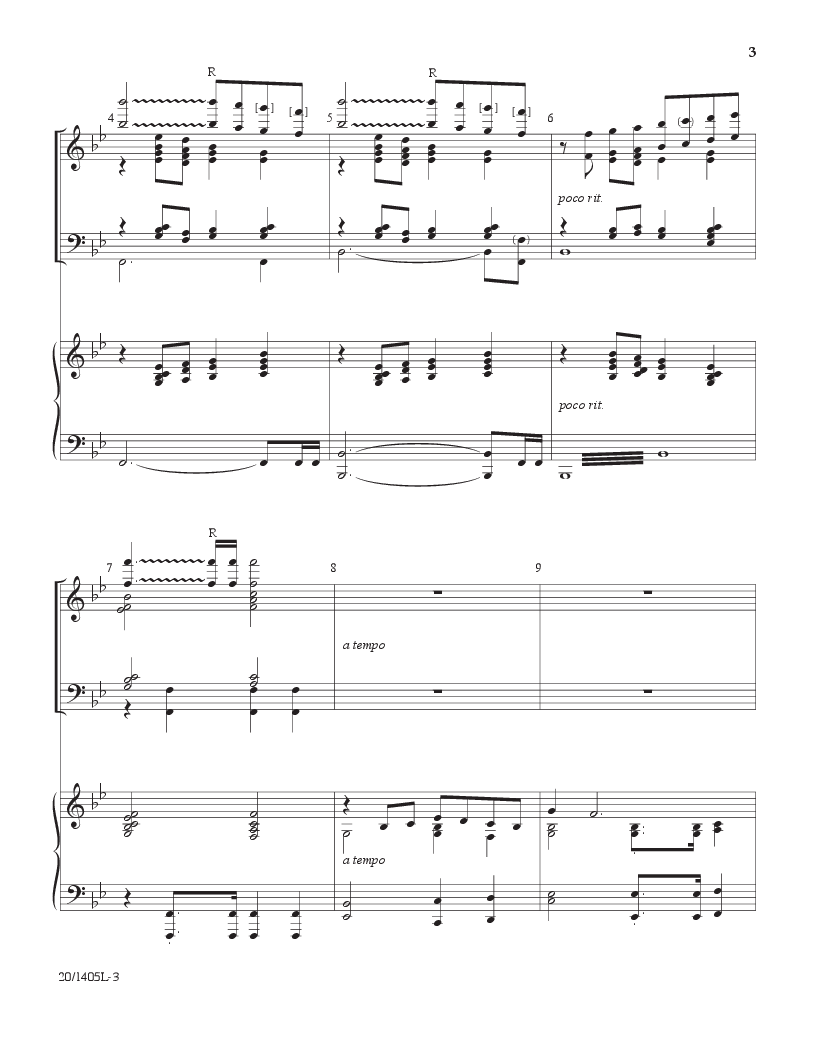 Glory Of Christmas Keyboard/ Score