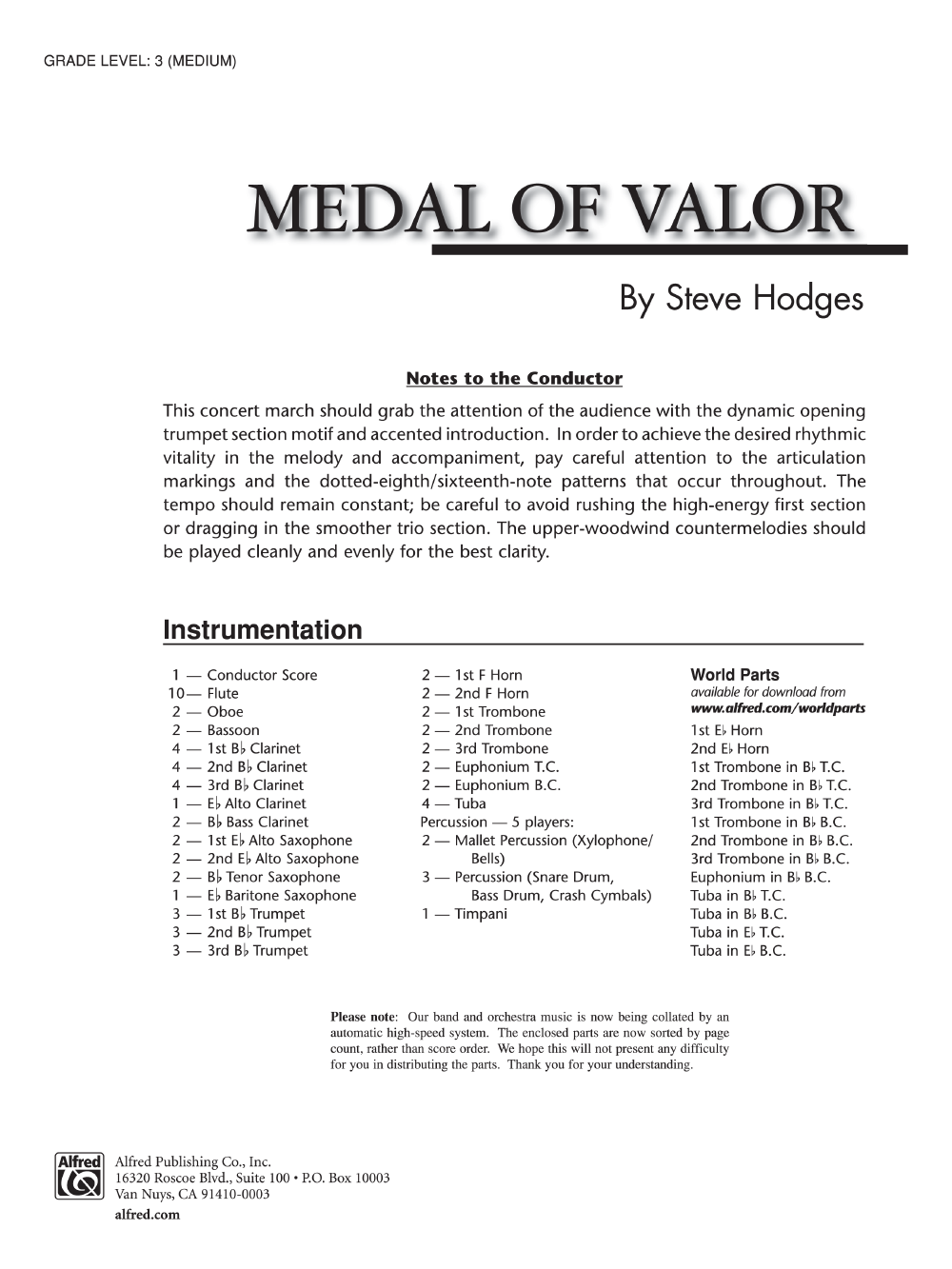 MEDAL OF VALOR SCORE