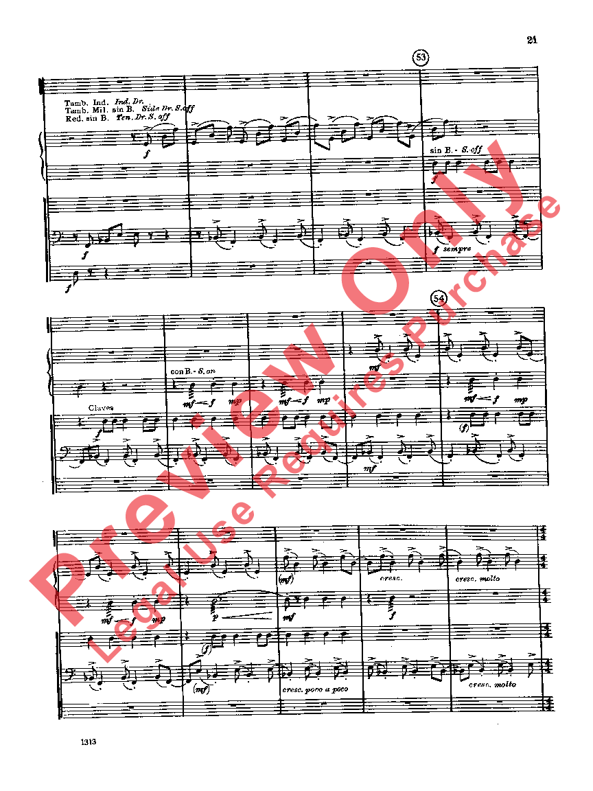 TOCCATA FOR PERCUSSION PERC 6TET