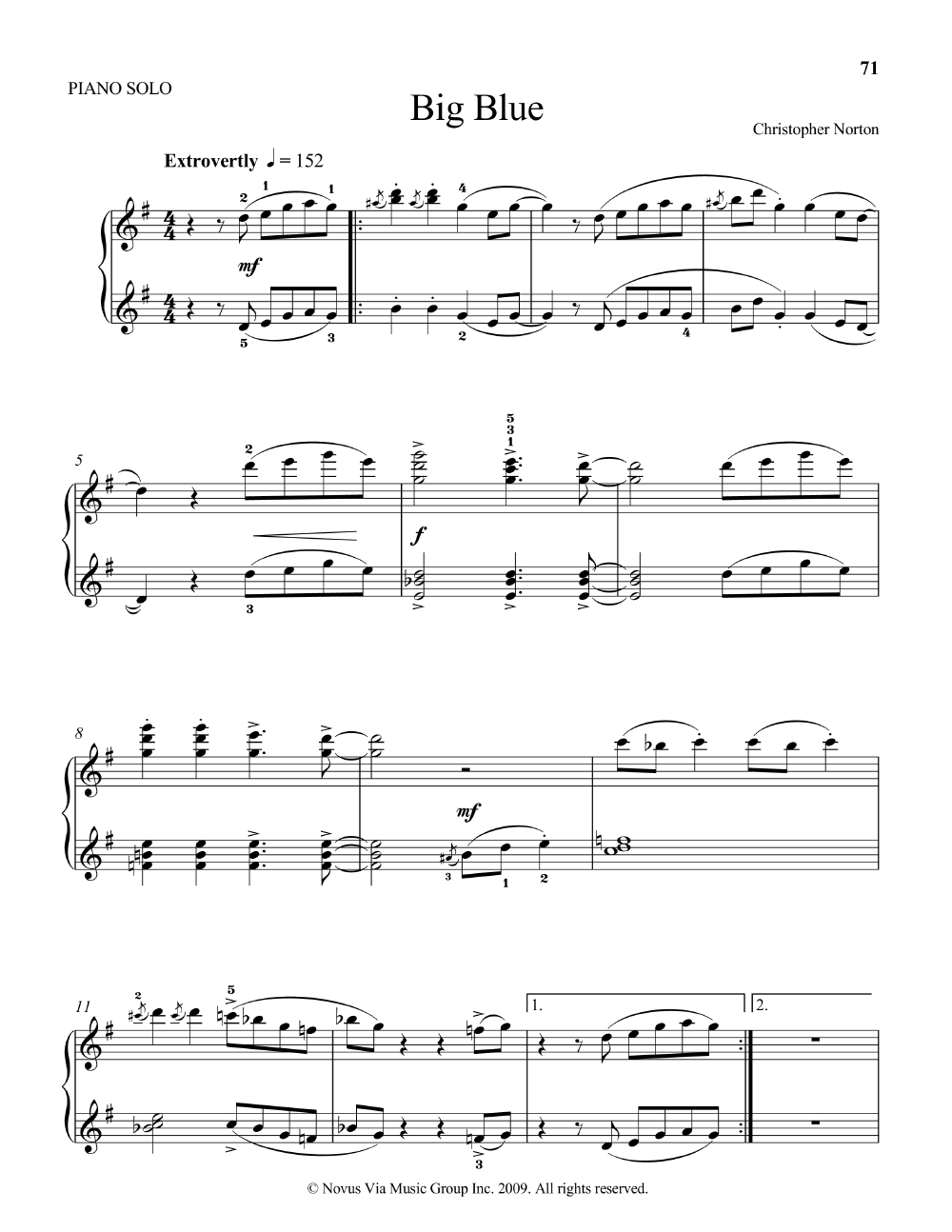 AMERICAN POPULAR PIANO #8 REPERTOIRE