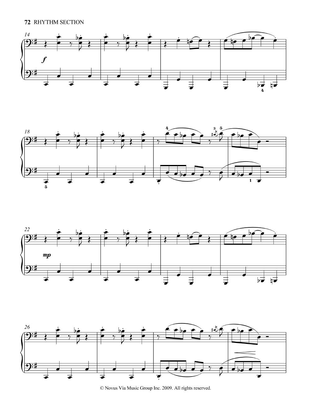 AMERICAN POPULAR PIANO #8 REPERTOIRE