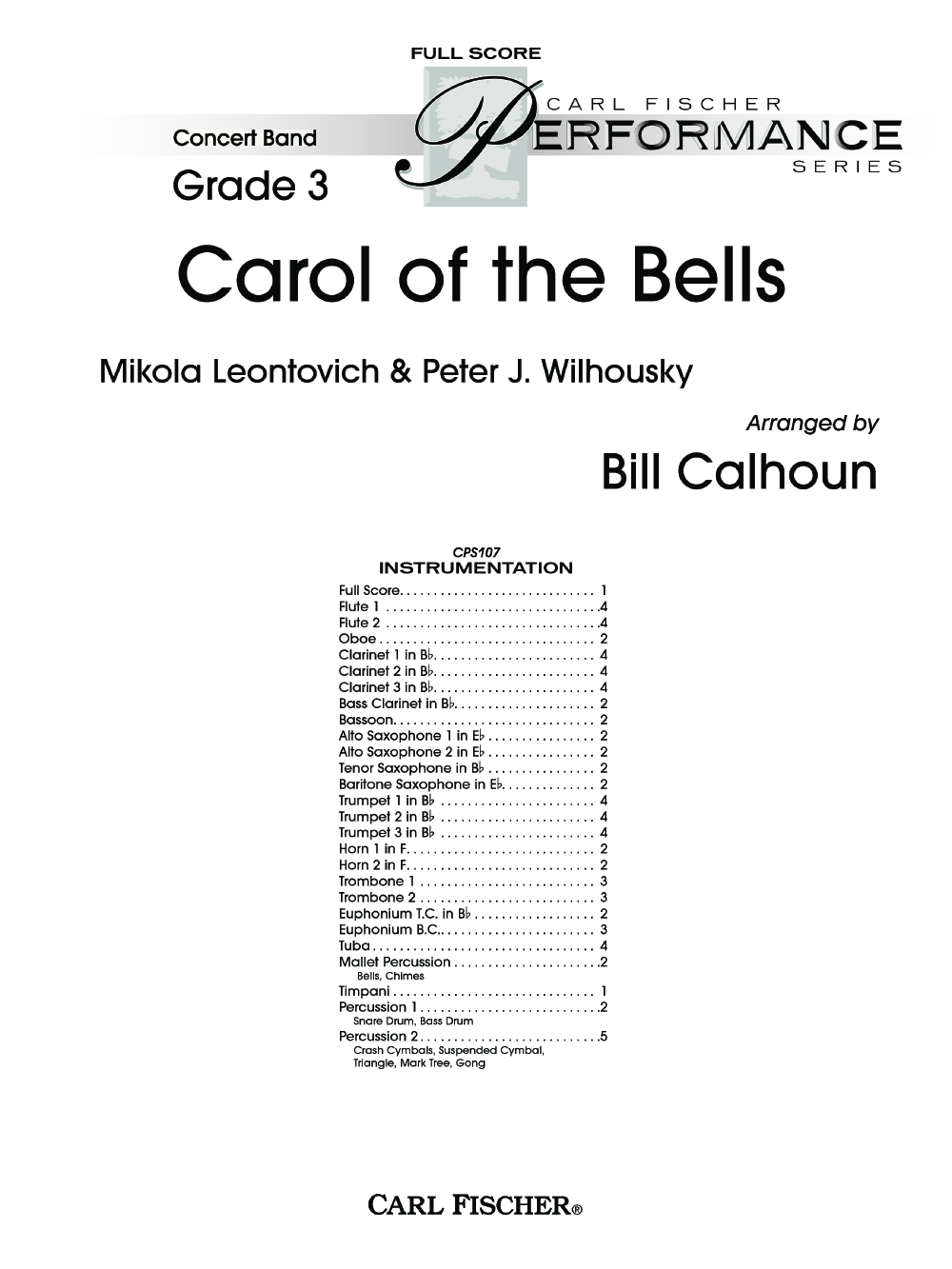 CAROL OF THE BELLS