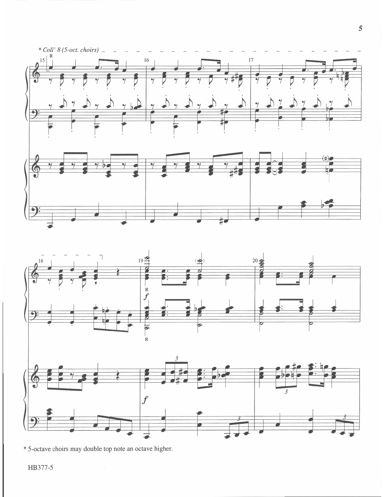 Gospel Ring Score