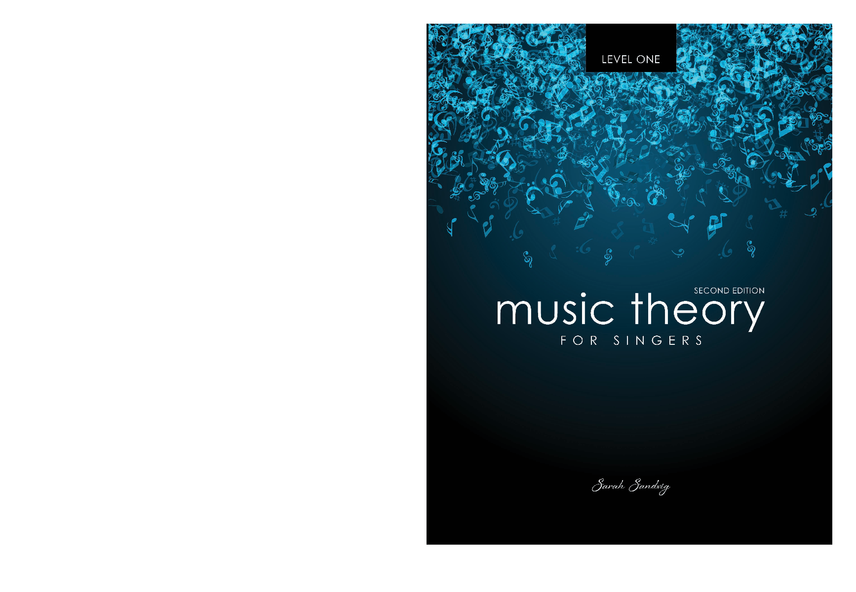 MUSIC THEORY FOR SINGERS #1 2nd Edition