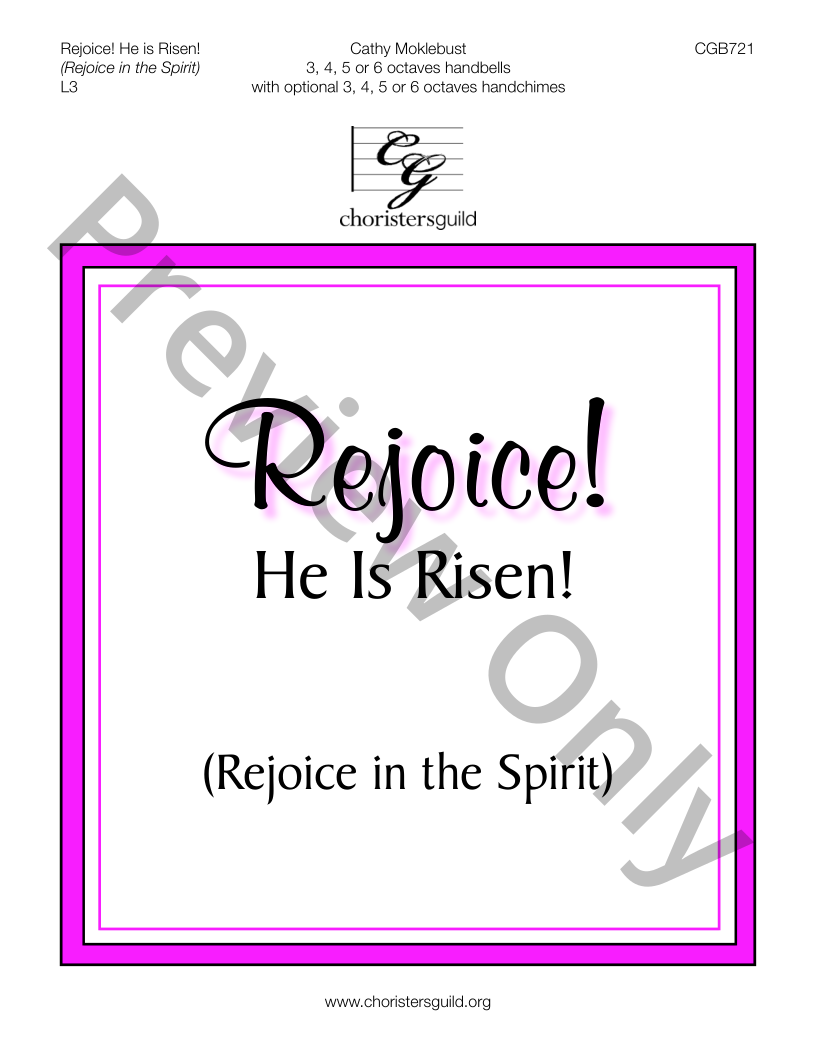 Rejoice! He Is Risen! 3-6 Octaves