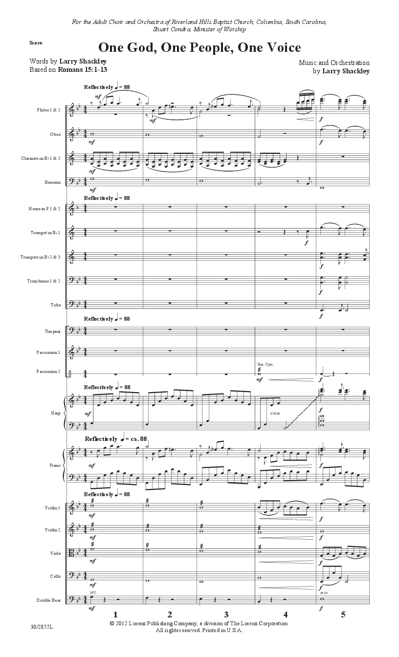 One God, One People, One Voice Orchestration CD-ROM -P.O.P.
