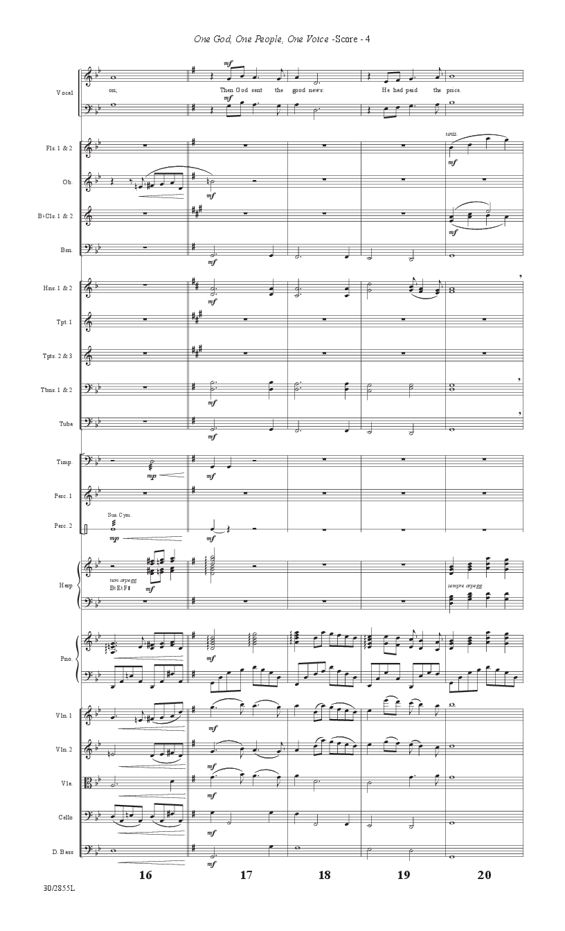One God, One People, One Voice Orchestration CD-ROM -P.O.P.