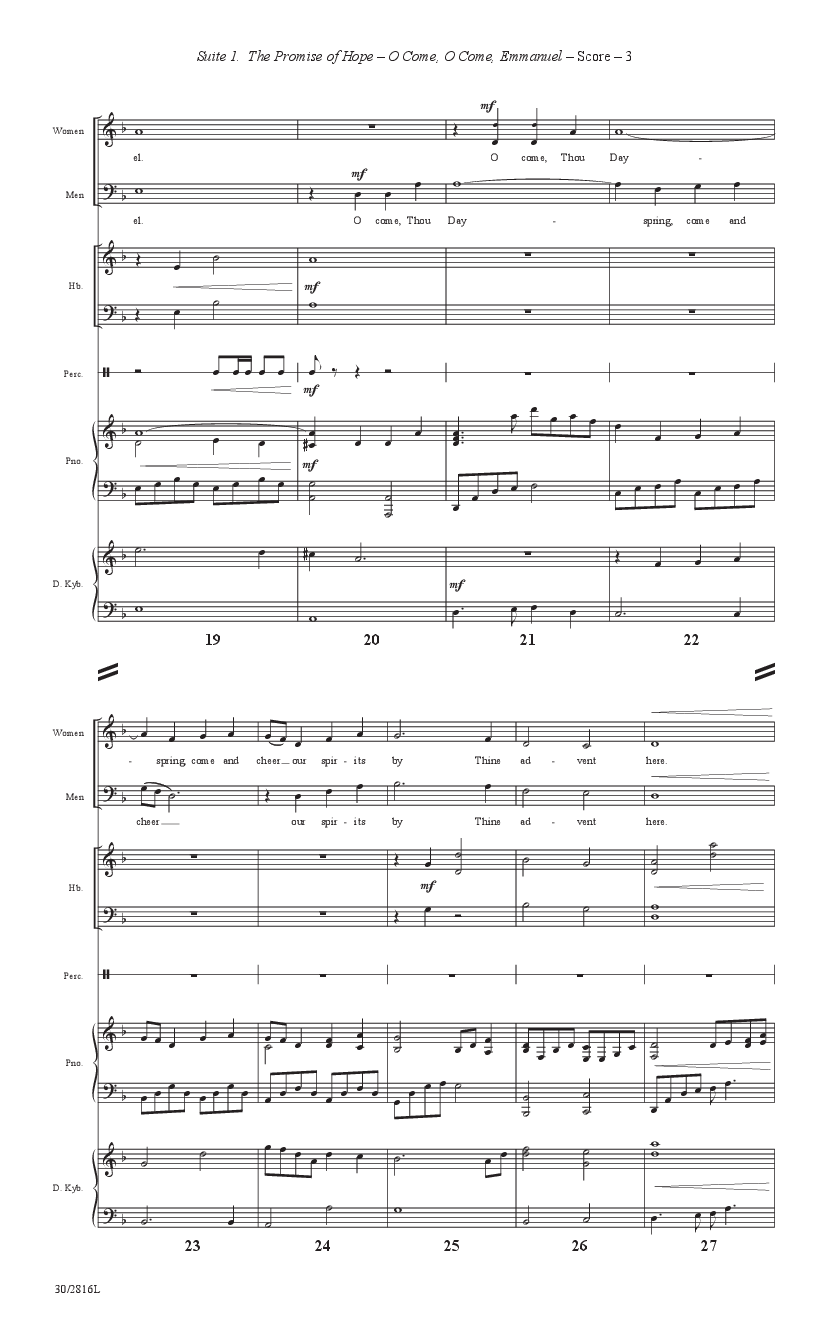 A Garland of Carols Full Score