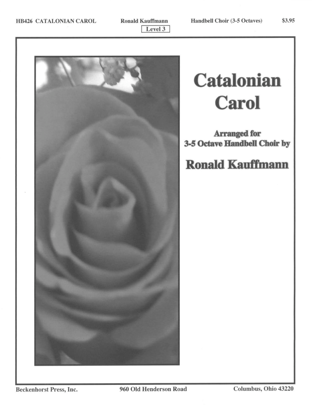 Catalonian Carol 3-5 Octaves