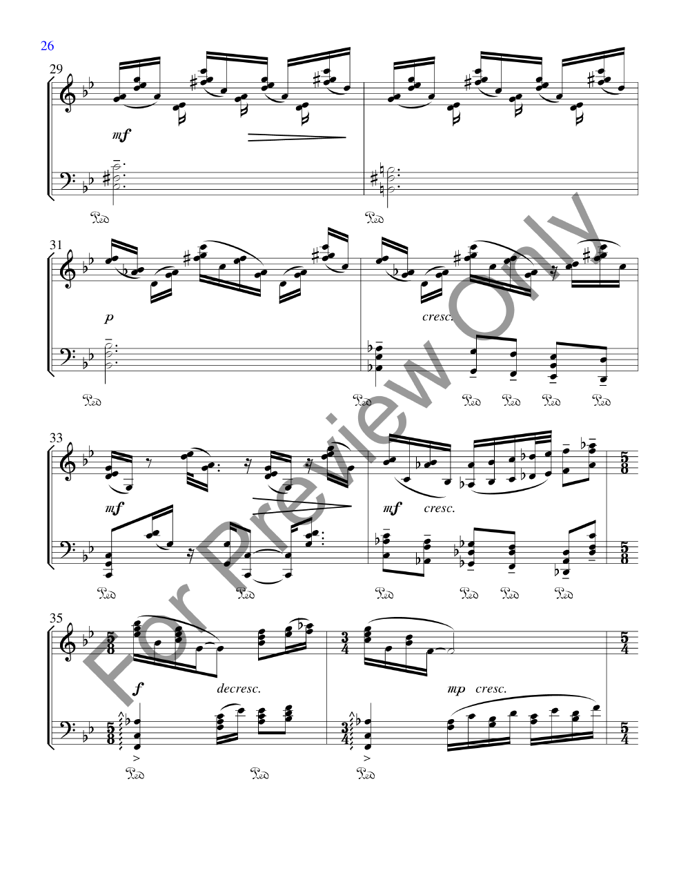 Nocturnes for Solo Piano Op. 26 P.O.D.