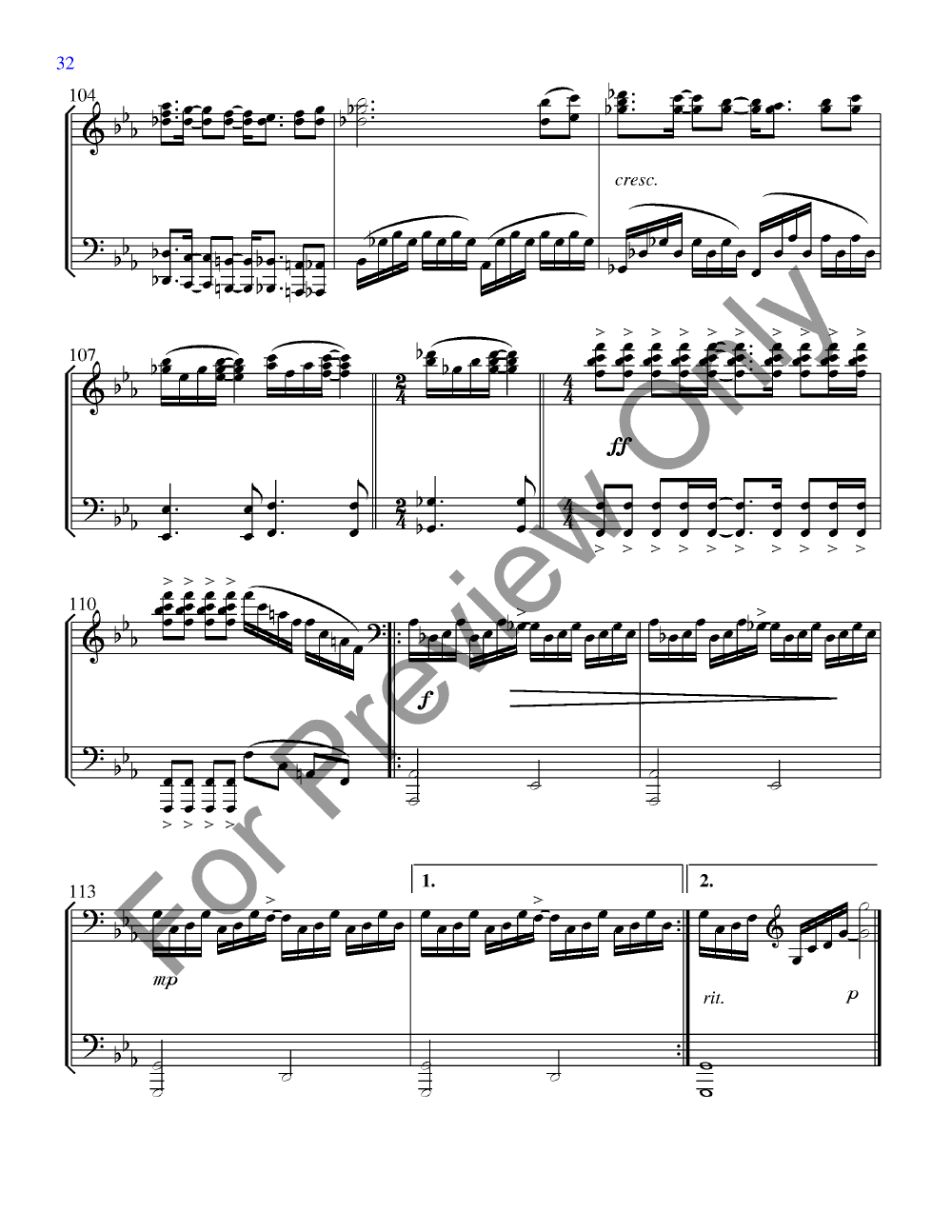 Seven Etudes in Pop Op 20 Piano P.O.D.