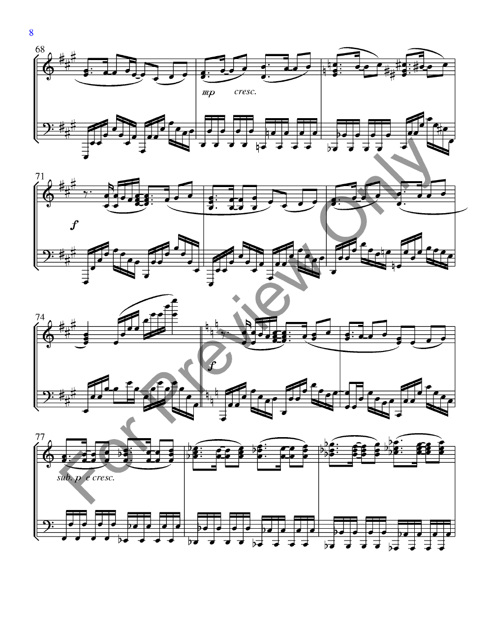 Seven Etudes in Pop Op 20 Piano P.O.D.
