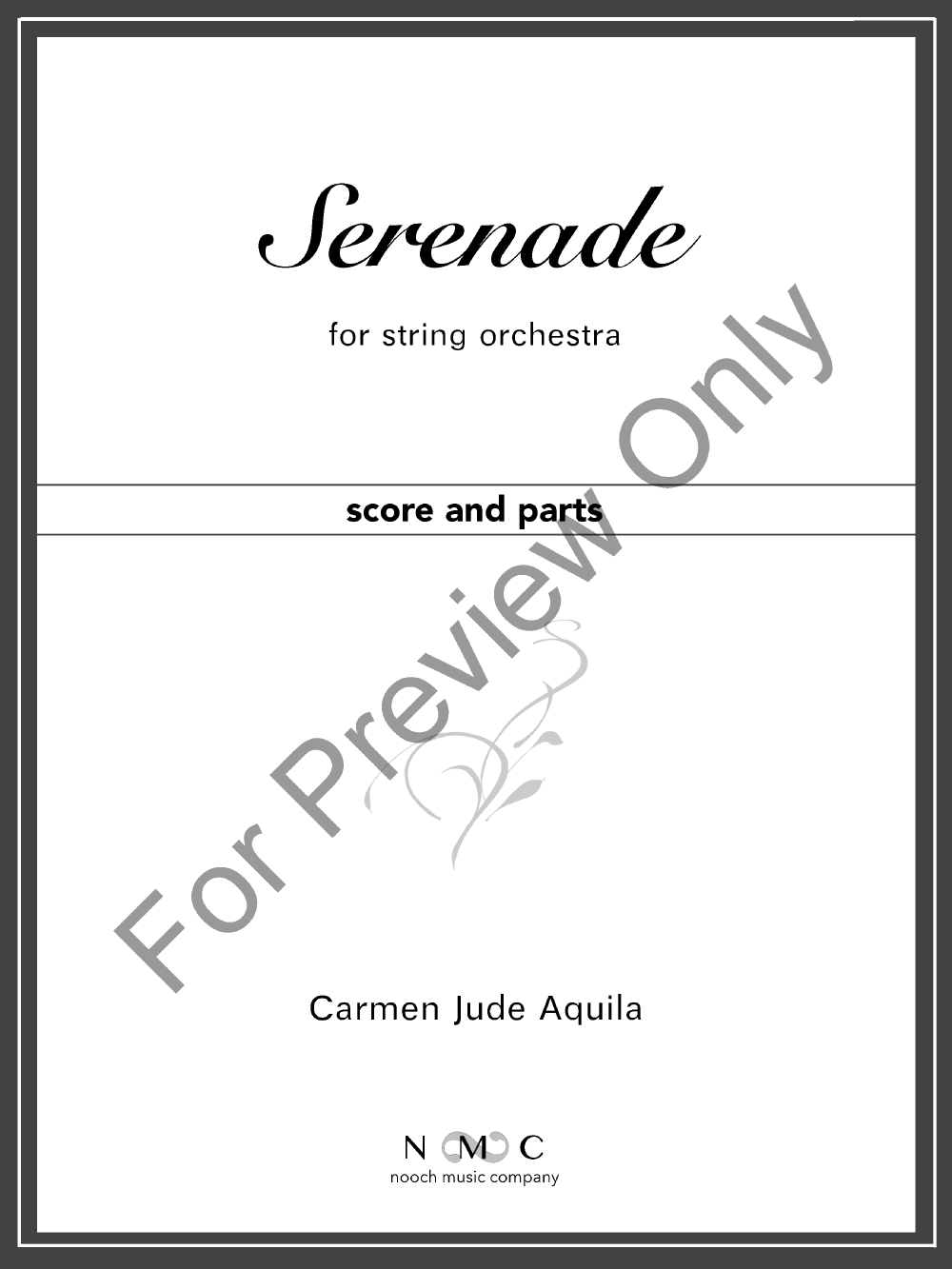 Serenade for String Orchestra P.O.D.