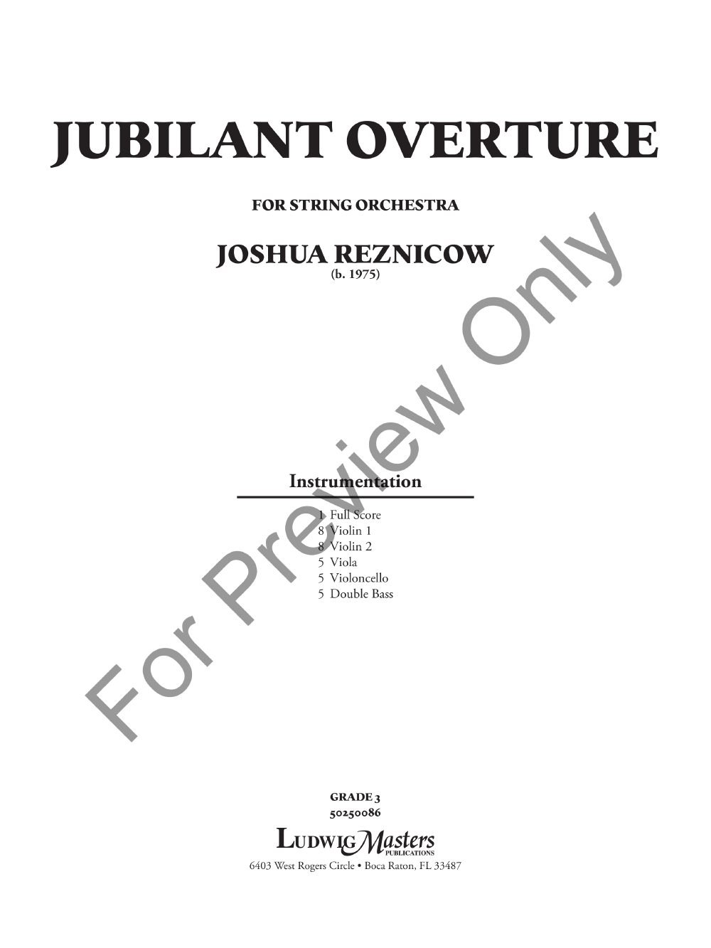 Jubilant Overture