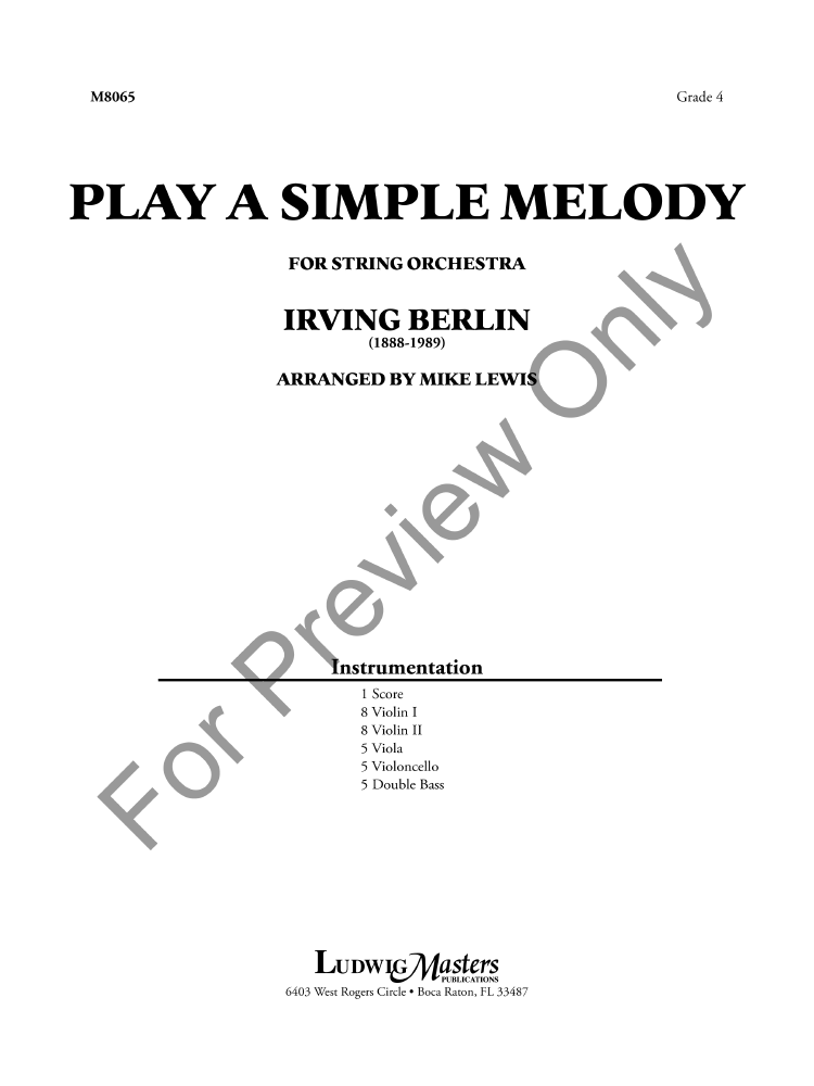 Play a Simple Melody