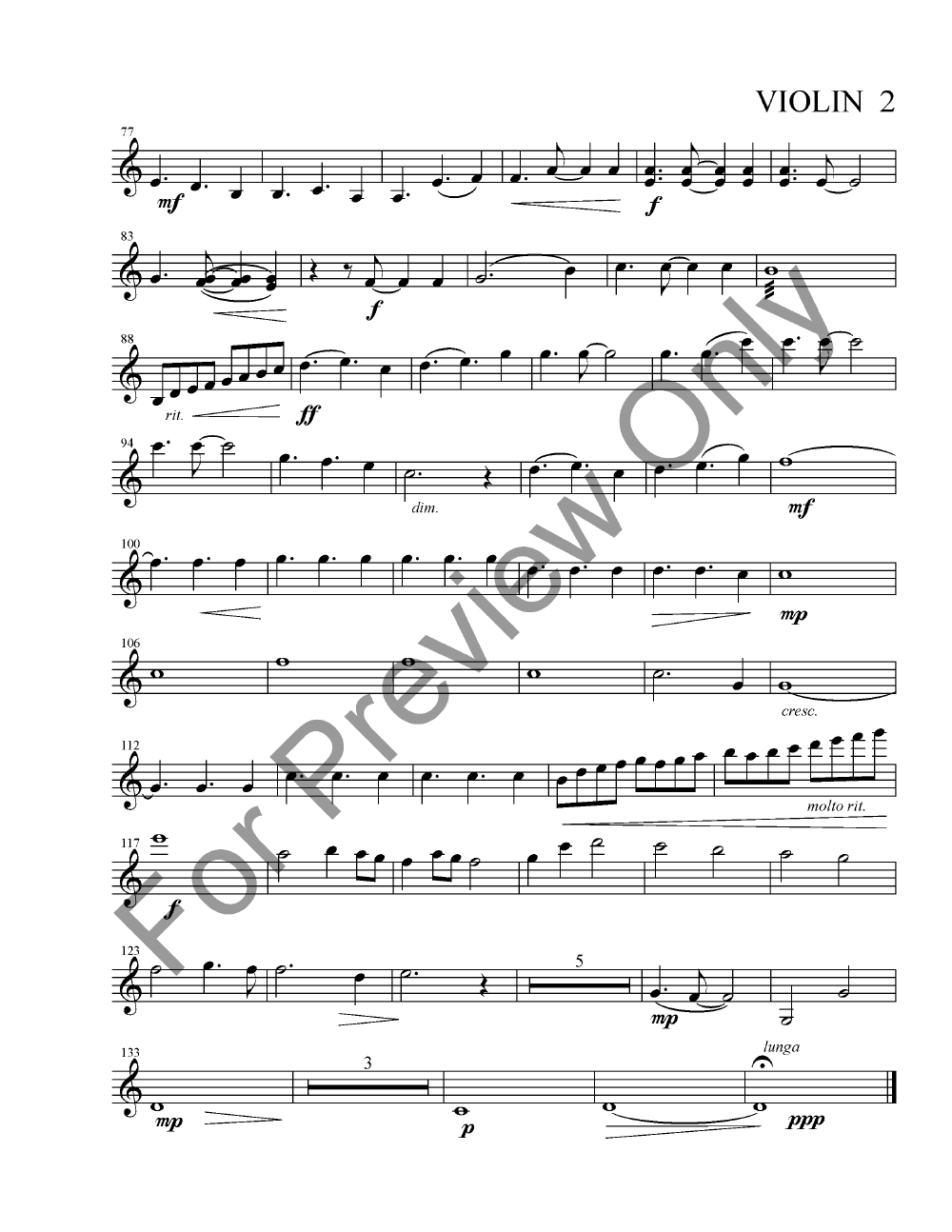 Wedding Mass Full Score with Orchestra Parts P.O.D.