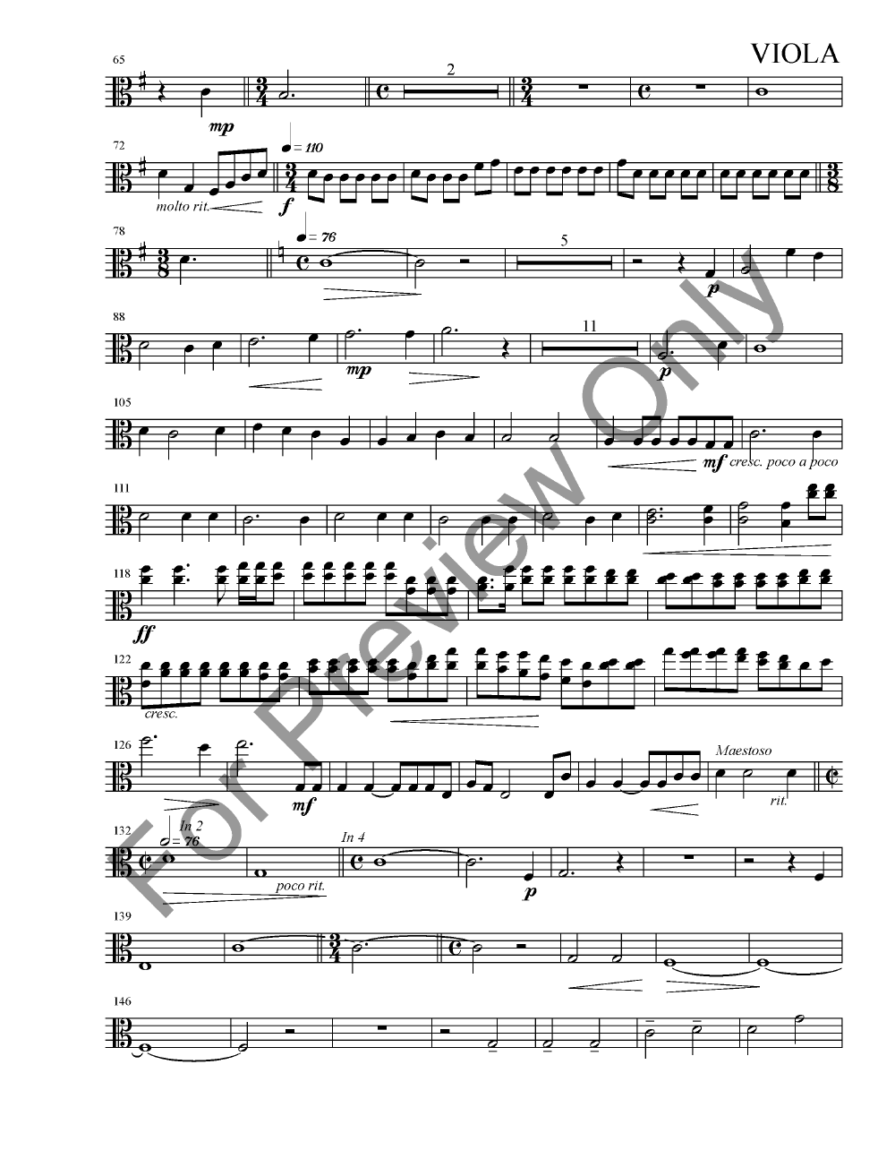 Wedding Mass Full Score with Orchestra Parts P.O.D.