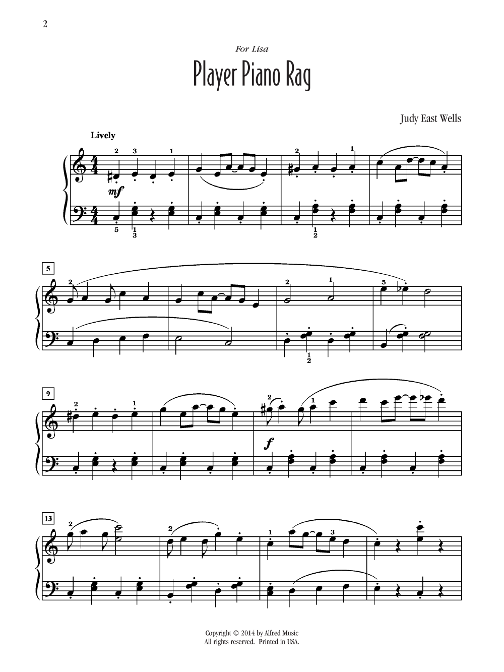 Player Piano Rag