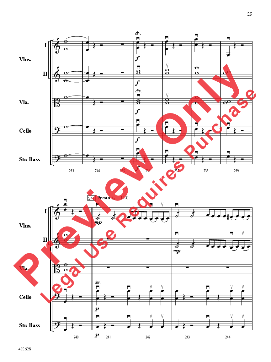 Cosi Fan Tutte Score