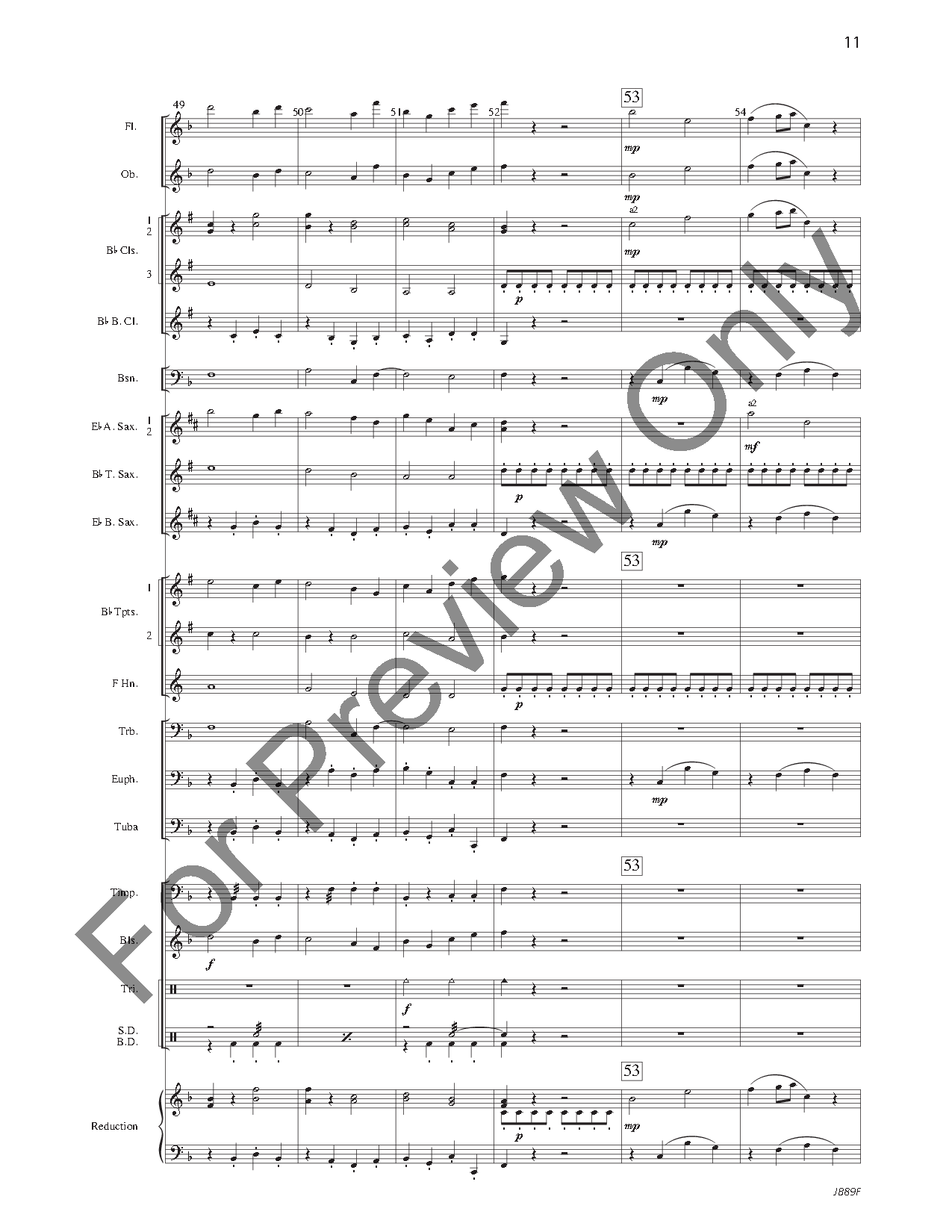 Mozart: Symphony #29, First Movement Score