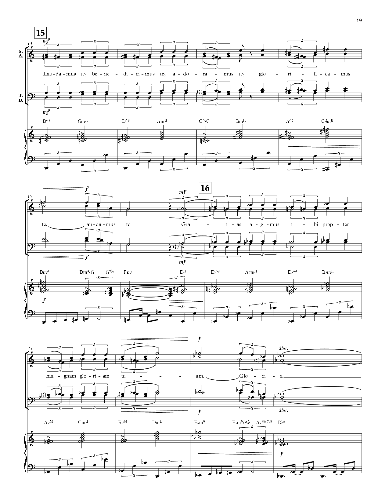 Mass In Blue Vocal Score