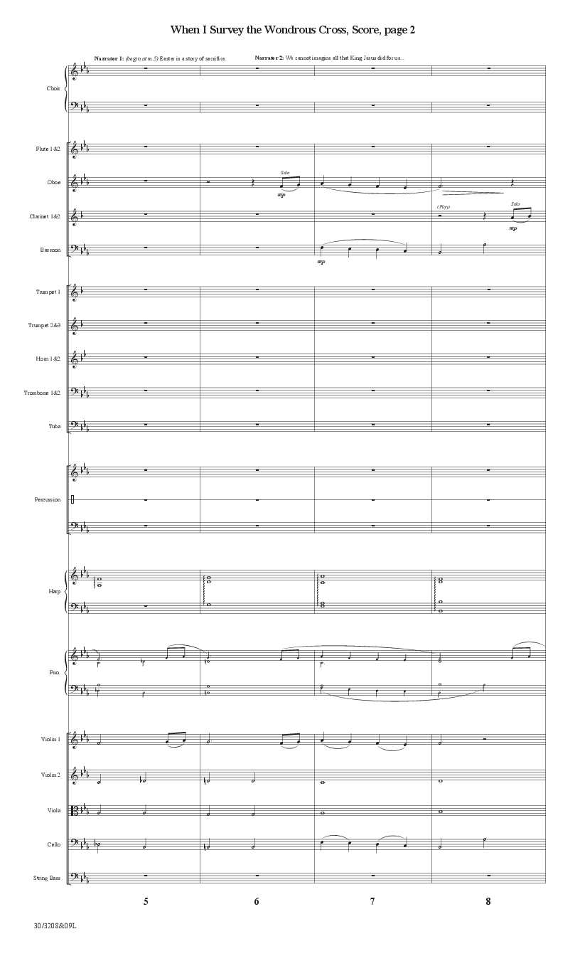 When I Survey the Wondrous Cross Orchestration CD-ROM
