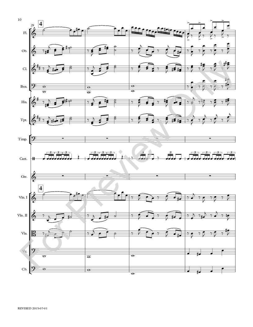 Rondo in A minor for Guitar and Orchestra P.O.D.