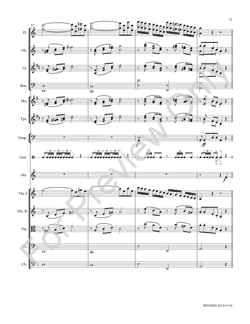 Rondo in A minor for Guitar and Orchestra P.O.D.