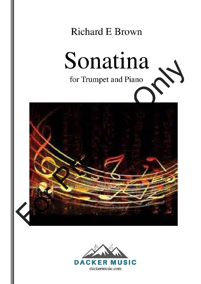 Sonatina for Trumpet and Piano P.O.D.