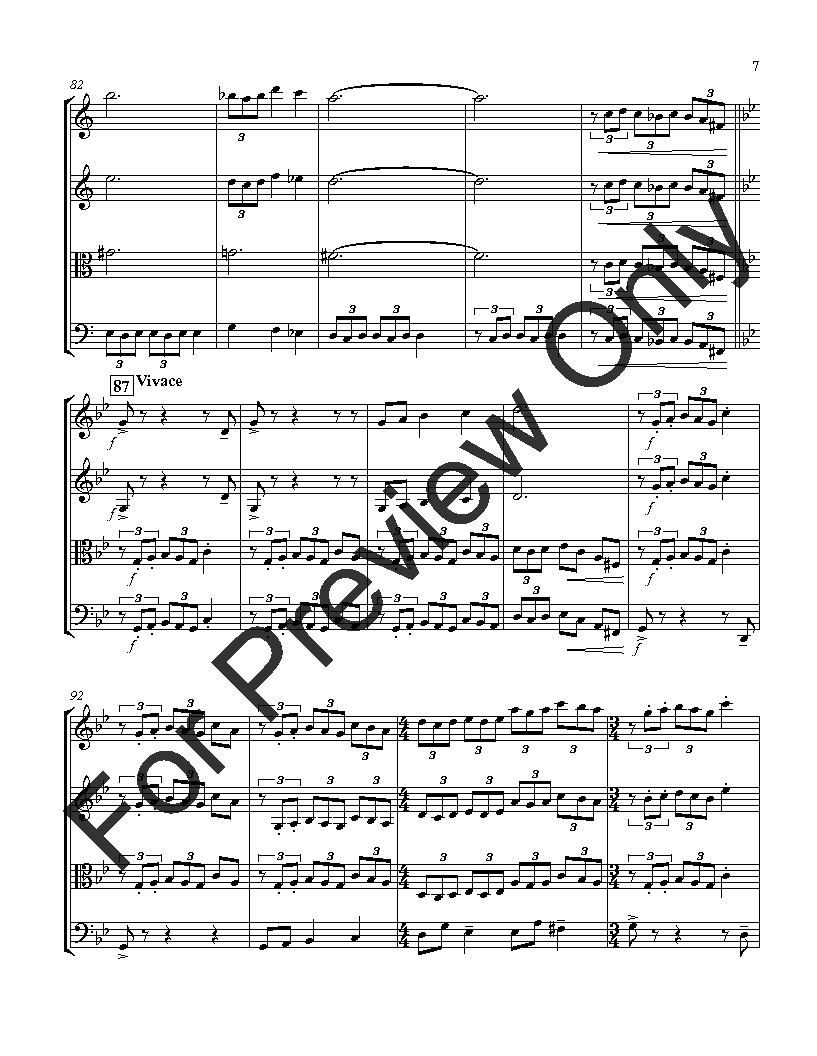 A Tonal Prelude for String Quartet P.O.D.