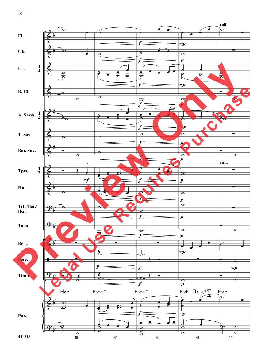 Serenade Score