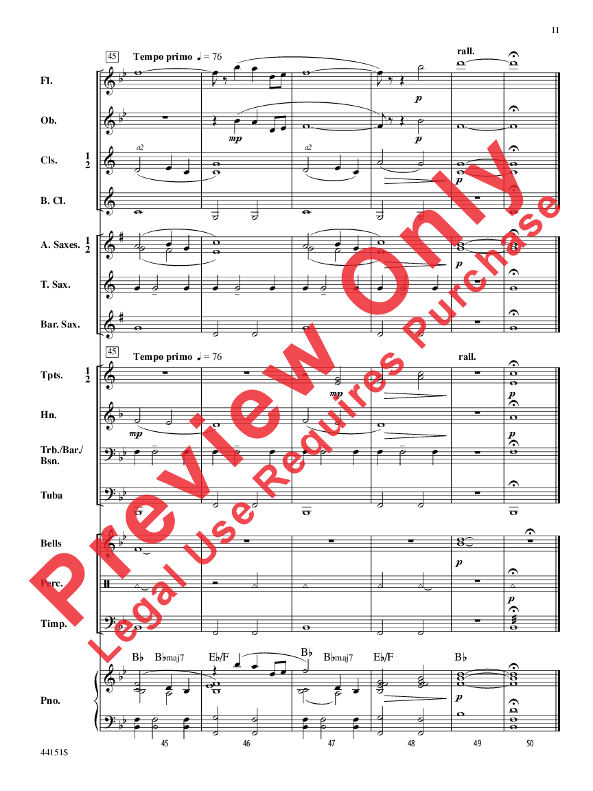 Serenade Score