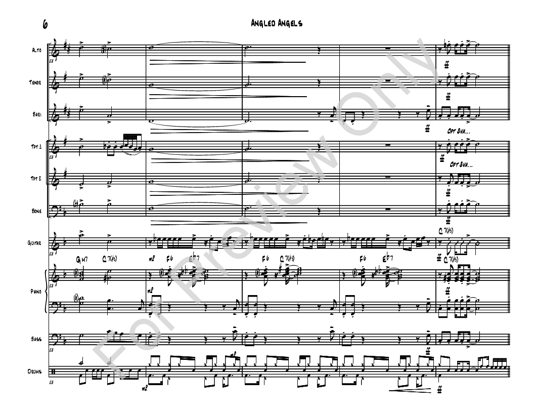 Angled Angels Combo (Flexible Instrumentation) P.O.D.