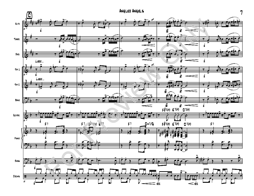 Angled Angels Combo (Flexible Instrumentation) P.O.D.