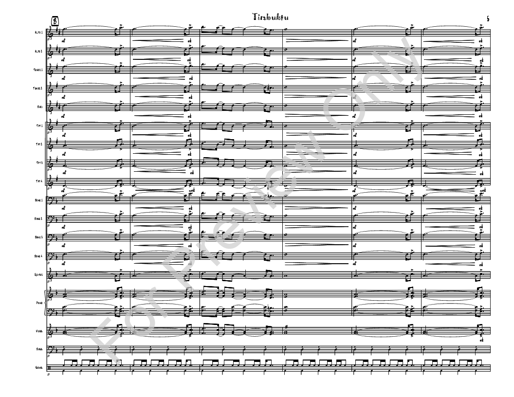 Timbuktu Jazz Ensemble P.O.D.