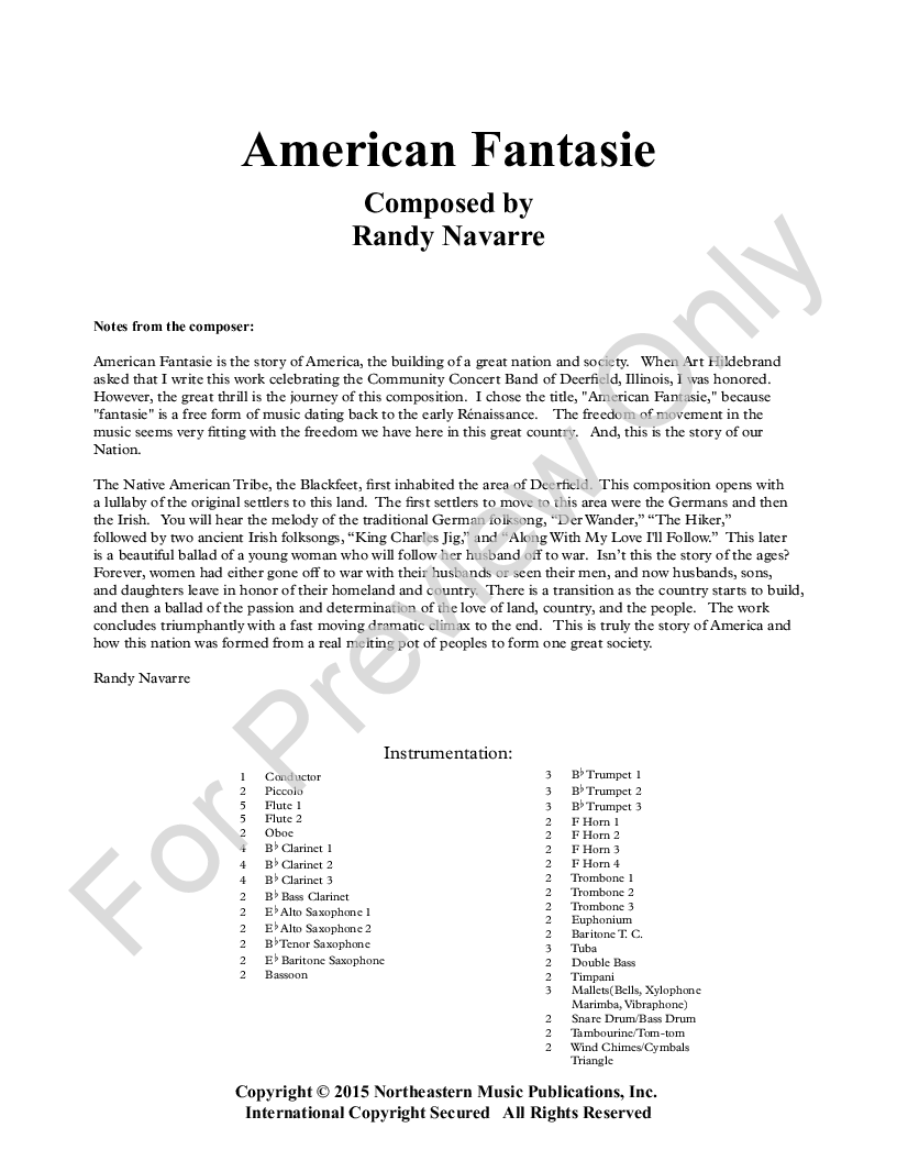 American Fantasie