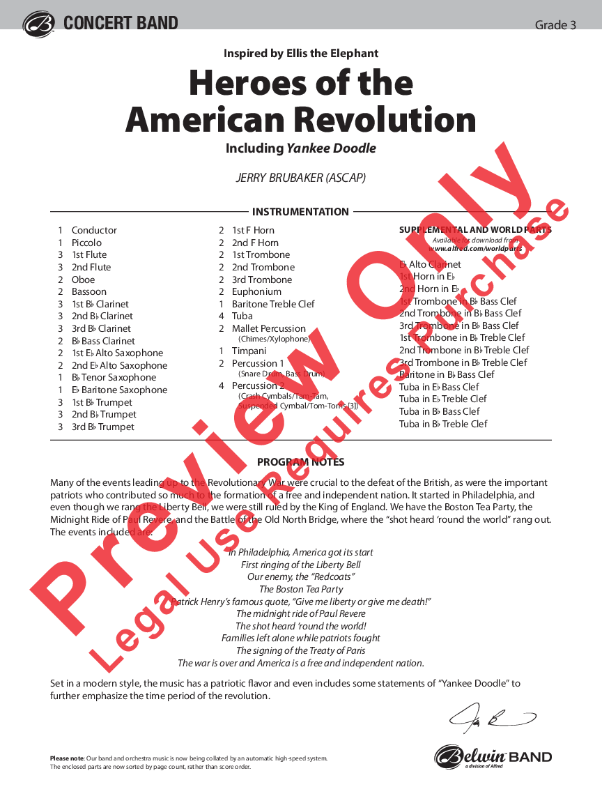 Heroes of the American Revolution Score