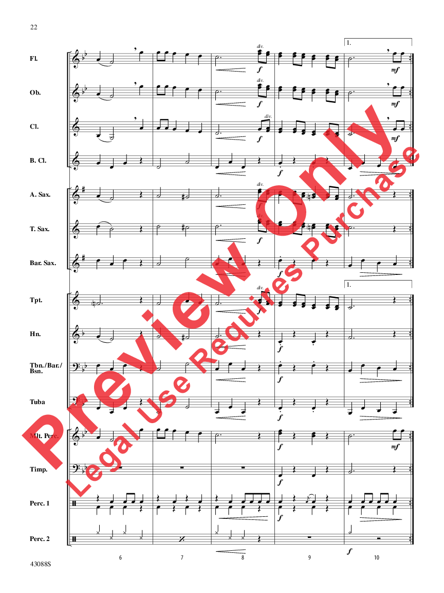 Holiday Short Cuts for Beginning Band Vol1 Score