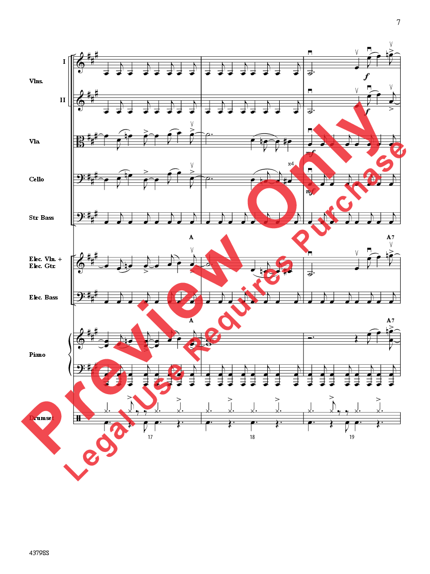 Siberian Sleigh Ride Score