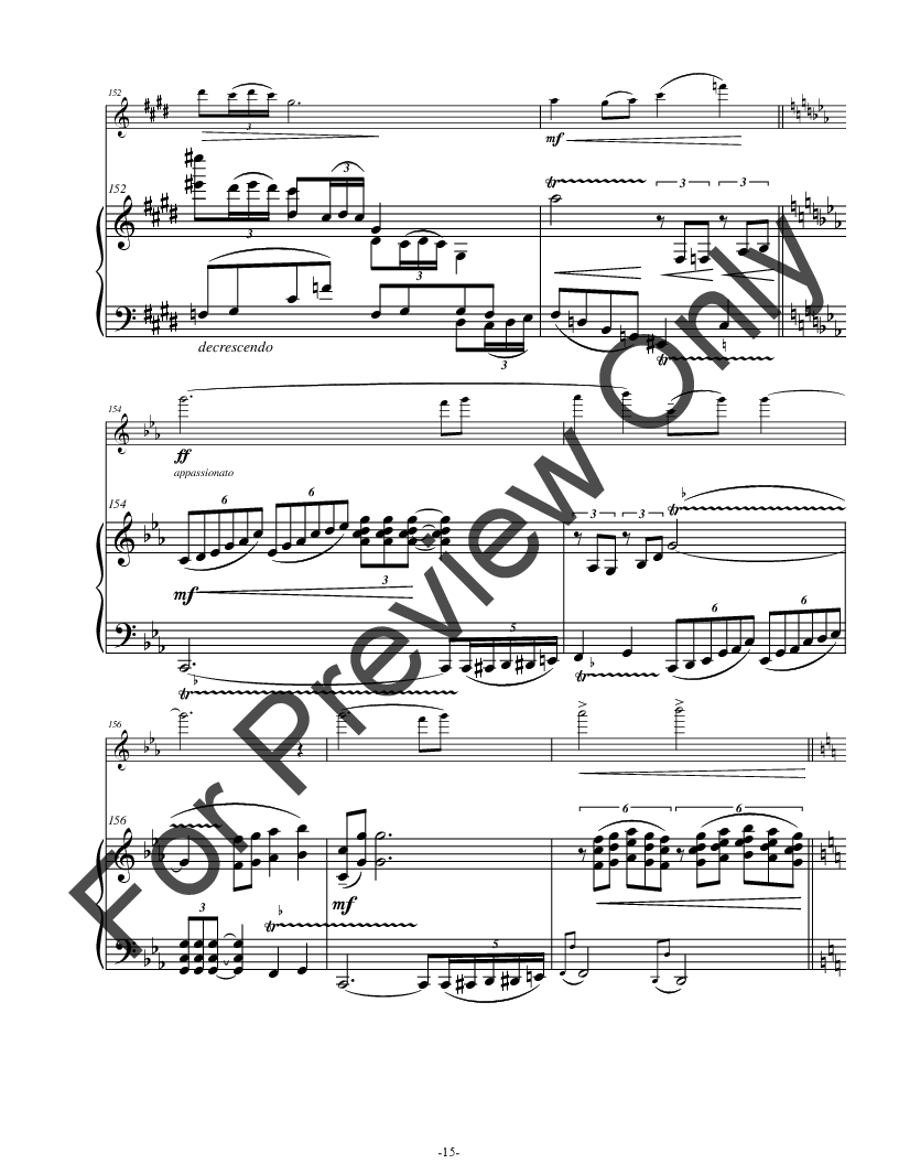 Sonata for Flute (Violin) and Piano P.O.D.