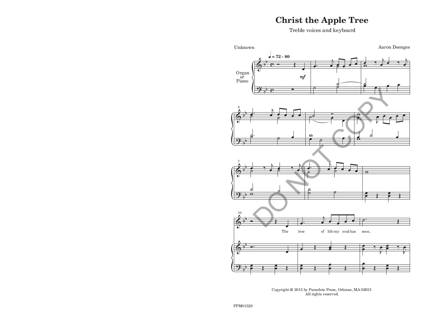 Christ the Apple Tree