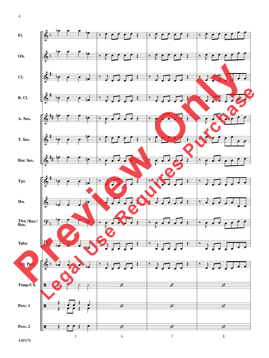 Short Cuts for Beginning Band #4