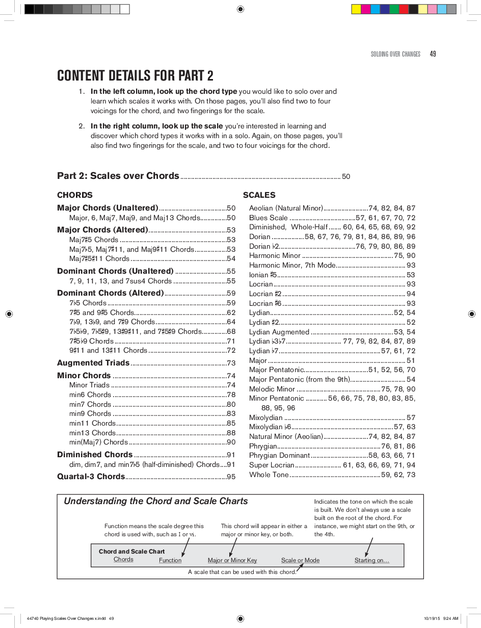 Soloing Over Changes with Online Audio Access