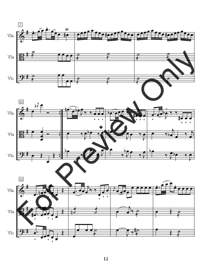 3 String Trios, Op. 53 P.O.D.