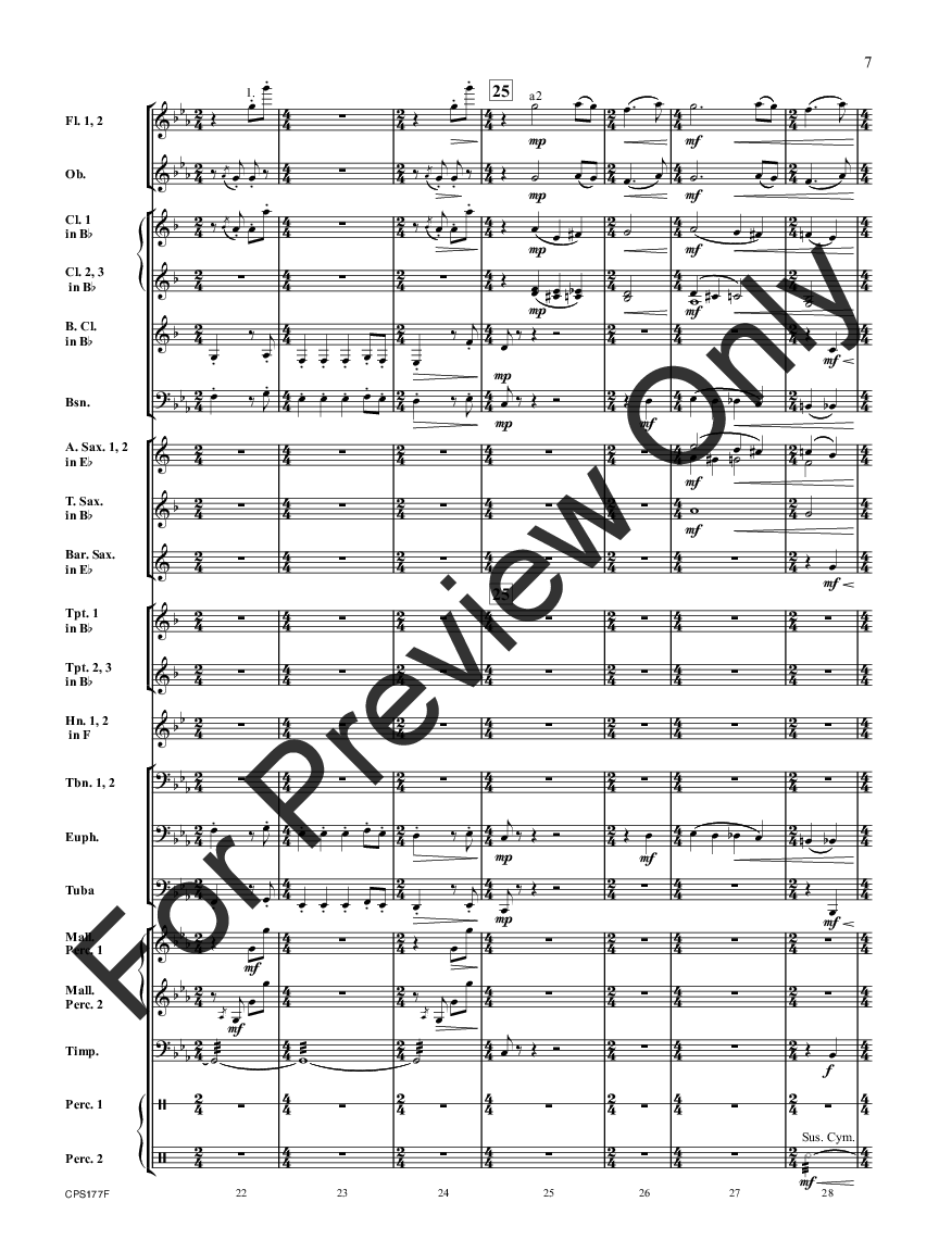 Russian Folk Song Suite Score