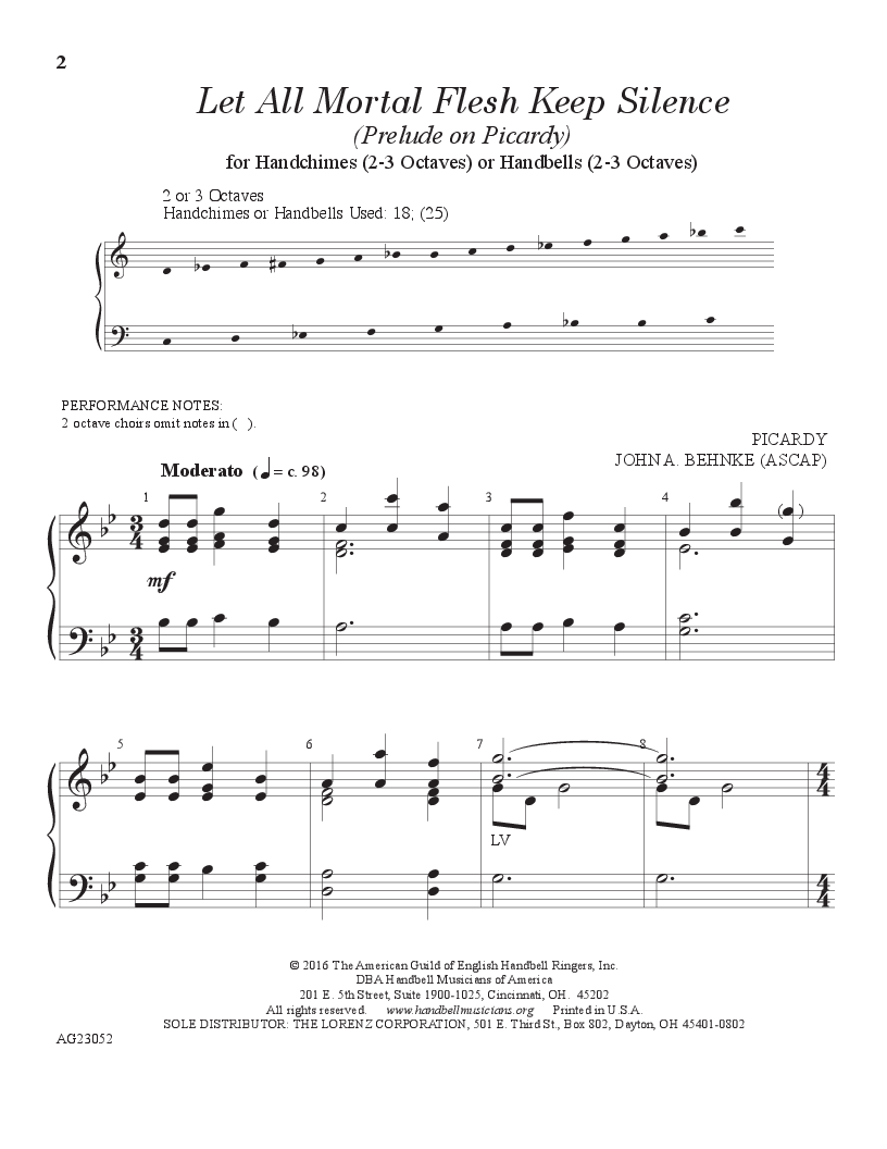 Let All Mortal Flesh Keep Silence 2/3 Octaves P.O.D.