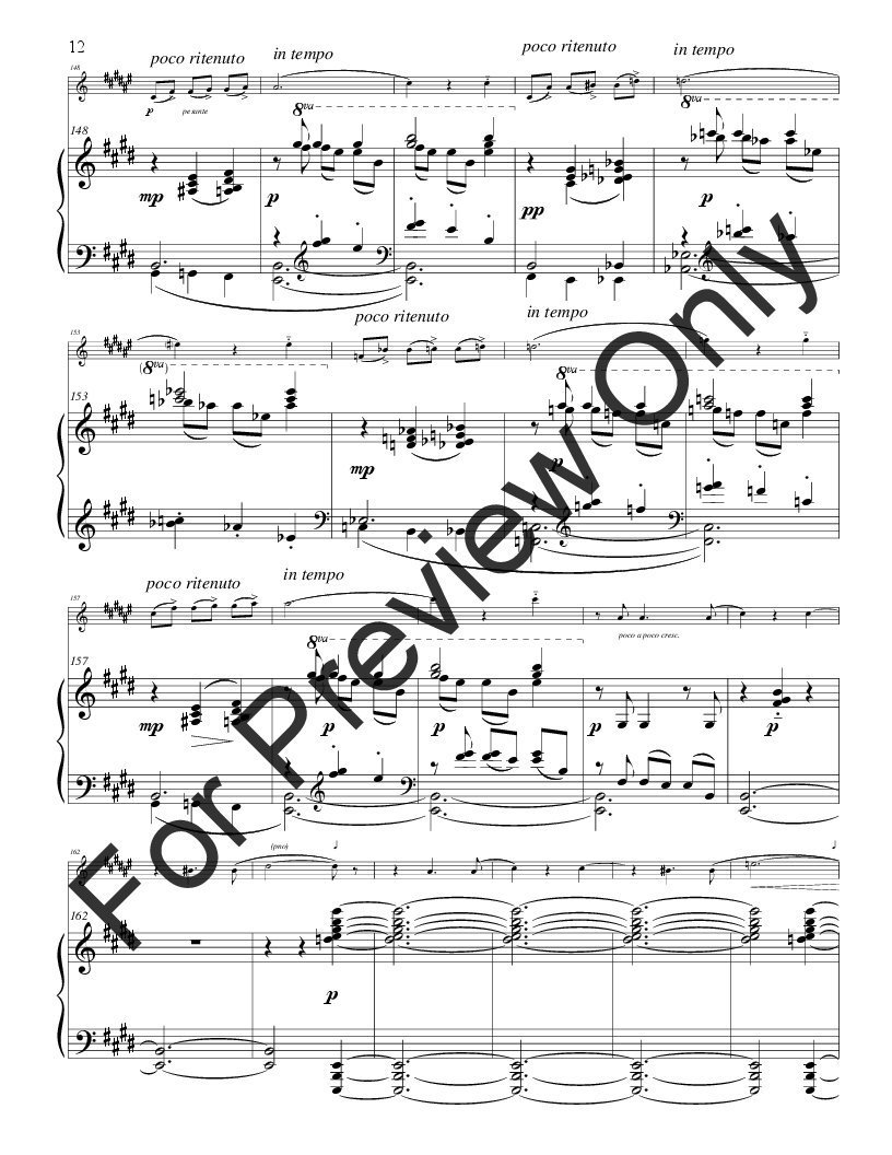 3 Pieces by Korngold set for clarinet and piano P.O.D.